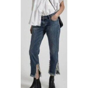 New One by One Teaspoon X Awesome Baggies Jeans Womens 23 Regular Low Waist